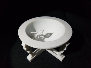 angbuilgu korean traditional sundial learning clock sun 3d print model - Mito3D