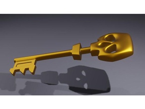 borderlands 2 golden key props 3d print model - Mito3D