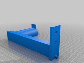 tronxy x3 reel holder 3d printing 3d print model - Mito3D