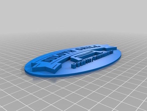 duluth grill bridge logo 3d printing 3d print model - Mito3D