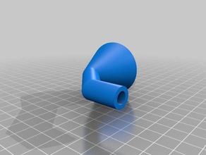 nut feed pipe hopper parts customized 3d print model - Mito3D