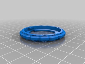 beyblade burst cog frame toy game accessories 3d print model - Mito3D