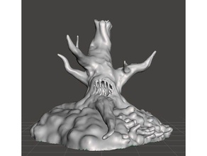 cursed tree games 3d print model - Mito3D