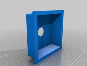 toyo view 4x5 recessed lens board 158 other 3d print model - Mito3D