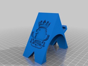 royal navy phone stand short ver mobile azurlane 3d print model - Mito3D