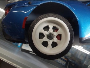 110 scala di deriva dei pneumatici rc veicoli 3d print model - Mito3D