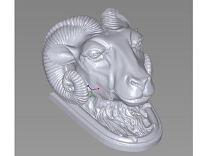 capra esculturas 3d print model - Mito3D