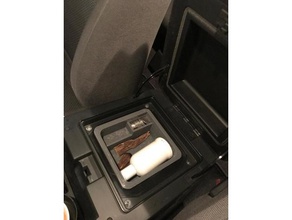 cooler box bracciolo centrale portaoggetti contenitore vassoio nissan safari vtc automotive 3d print model - Mito3D