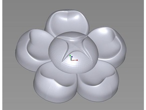 fiore q9 sculture 3d print model - Mito3D
