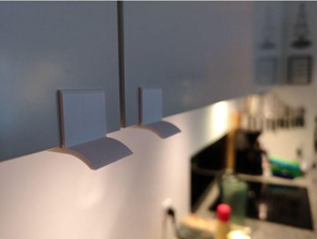Küche Kabinett Griff Essen 3d print model - Mito3D