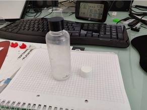 travel liquid jar lid containers 3d print model - Mito3D