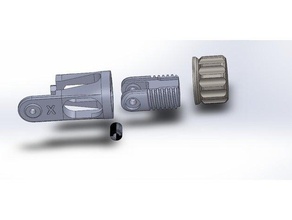 cr10 ender 3 axis belt tensioner stock hardware 3d printer parts 3d print model - Mito3D