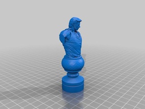 marvel wolverine xadrez 3d impressão 3d print model - Mito3D