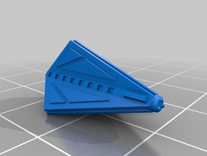 spinnenähnliche Zerstörer - Spielzeug Spiele scifi starship 3d print model - Mito3D