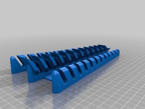 wrench rack no initials tool holders boxes 3d print model - Mito3D