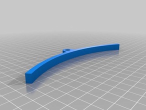 logitech c615 webcam led strip holder mount 3d print model - Mito3D