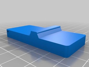 sonoff light switch rocker plate basic enclosure 3d print model - Mito3D