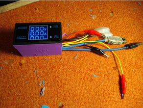 wattmeter Fall - Elektronik voltmeter 3d print model - Mito3D