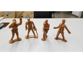 oyuncak askerler insanlar ordu oyuncaklar çocuklar askeri toysoldier 3d print model - Mito3D