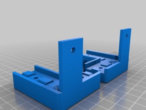 x5s corner pulley mounts 3d printer parts 3d print model - Mito3D