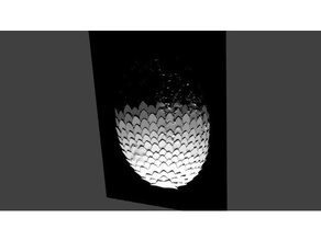 dragon egg mold kitchen dining chocolate easter eggs gameofthrones got 3d print model - Mito3D