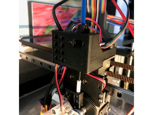 inline duet3d ir filament sensor railcore ii printer parts laser probe duetwifi 300zl 3D print model - Mito3D