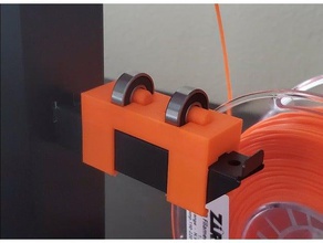 monoprice mini delta soporte de bobina los rodamientos 3d la impresora partes rodamiento 3d print model - Mito3D
