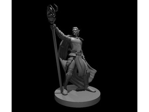 drow collection games dd dnd dungeons dragons elf mage 3d print model - Mito3D