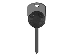 - Schlüssel-Abdeckung ford focus Panik-alarm-cover automotive 3d print model - Mito3D