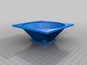 120mm 50mm adapter other customized 3d print model - Mito3D