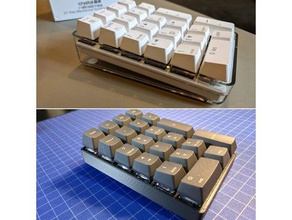 magicforce numpad caso la electrónica teclado mecánico 3d print model - Mito3D