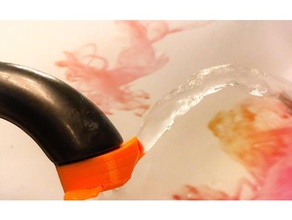 lavello fontana a mani libere 3d la stampa pennello rubinetto cucina acqua l'acqua di 3d print model - Mito3D