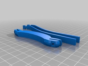 simple arc recurve sport à l'extérieur 3d print model - Mito3D