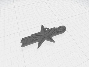 texas estrellas llavero llaveros ahl dallas stars hockey 3d print model - Mito3D