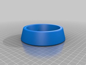 cat bowl pets 3d print model - Mito3D
