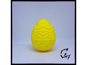 4 Paskalya yumurtası dekor c47 3d print model - Mito3D