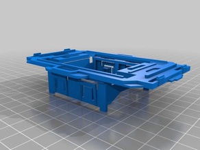 caja luz repuesto 3d printing electrical box replacement part 3d print model - Mito3D