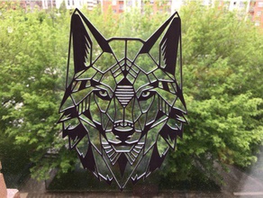 2d wolf art furry nsfw 3d print model - Mito3D