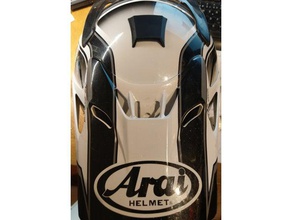arai vx-3 mx helmet top vent sport outdoors 3d print model - Mito3D