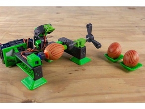 allbot egg drawing robot transformation parts robotics arduino eggbot 3d print model - Mito3D