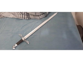 espada de altair adereços assassins creed 3d print model - Mito3D