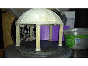 temple dome toy game accessories tabletop terrain wargaming scenery warhammer warhammer40k 40k fantasy 3d print model - Mito3D