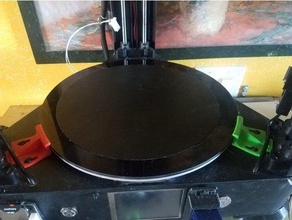flsun qq cama quente placa de vidro grampos 3d a impressora partes 3d print model - Mito3D