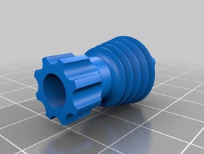 ray silahı boncuk Anahtarlık 3d print model - Mito3D