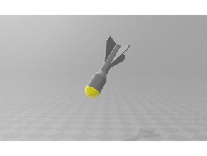 de la bombe atomique vortex l'ingénierie l'air vol nucléaire 3d print model - Mito3D