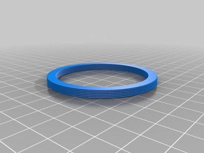 62-52mm step down adapter ring filters camera 3d print model - Mito3D
