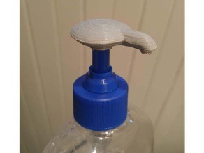 squirt bottle top nozzle household supplies 3d print model - Mito3D