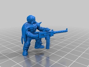 edgy mec gros pistolet modèles 3d print model - Mito3D
