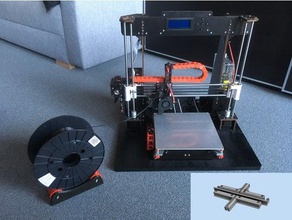 hardbody a8 frame brace 3d printer parts anet led lights mods mounting support upgrade axis 3d print model - Mito3D