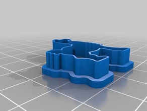 lama cookiecutter mutfak yemek çerez kesici fortnite llama 3d print model - Mito3D
